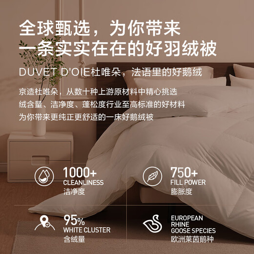 Duvet Doie Duvet Duvet Duvet Made in Tokyo 95% Domestic Goose Down Quilt Winter 1000g 2*2.3 meters