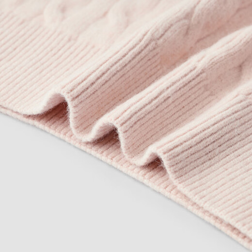 Semir Senrou sweater | Shopping mall same style sweater for women round neck solid color 2024 winter cable top 101724107014