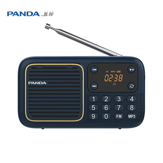 Panda (PANDA) S4 radio 8g card for the elderly FM radio portable charging plug-in card U disk lossless music player for listening to songs and plays