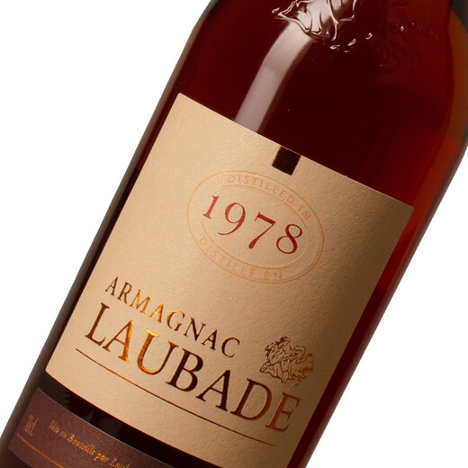 郎巴德LAUBADE 郎巴德/朗巴德优雅级雅文邑法白兰地原瓶进口洋酒 1978