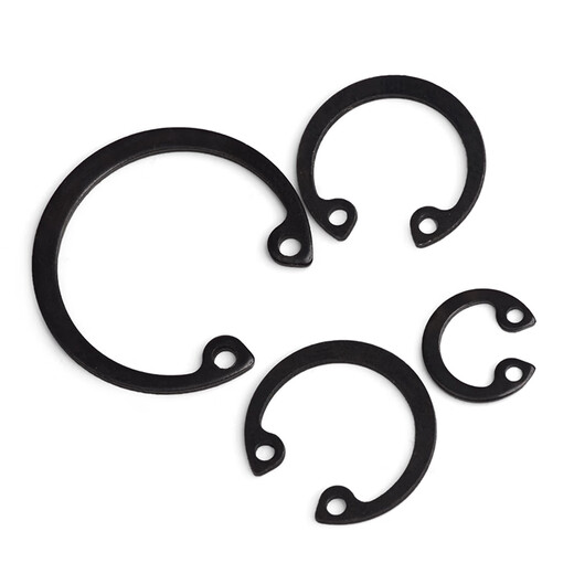 Jinggong (JINGGONG) GB893 65 manganese steel hole retaining ring hole circlip bearing A type elastic inner hole circlip spring 85- 250 130 (2 pieces)