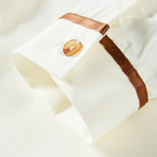 MiniPeace Children's Autumn Girls' Shirt F2CAE3322 White 110 cm