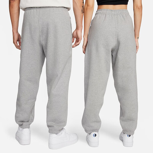 耐克（NIKE）春夏男子加绒长裤美式复古卫裤休闲裤宽松跑步运动长裤 DX1365-063 XL