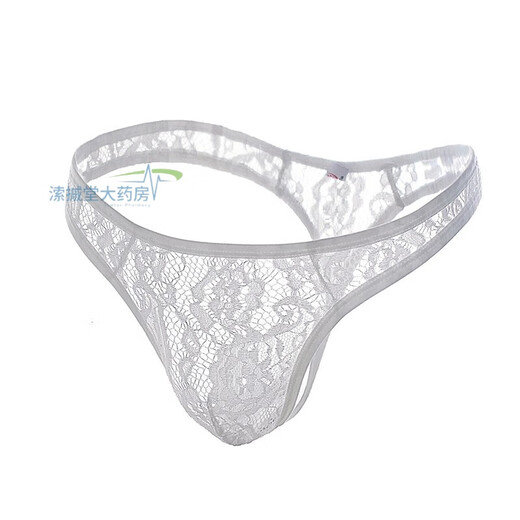 Long Night Sex Sexy Panties Passionate Temptation Briefs Sexy Men's Lace Thongs Training Transvestite Sexy Panties White XL