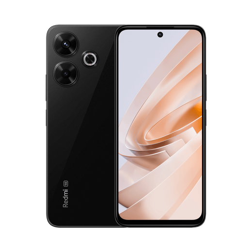 Xiaomi (MI) Redmi Note13R 5G 120Hz LCD Eye Protection Screen Snapdragon 4 Mobile Plattform 5030mah Lange Akkulaufzeit 8 GB+256 GB Mitternacht Dunkel Xiaomi Redmi