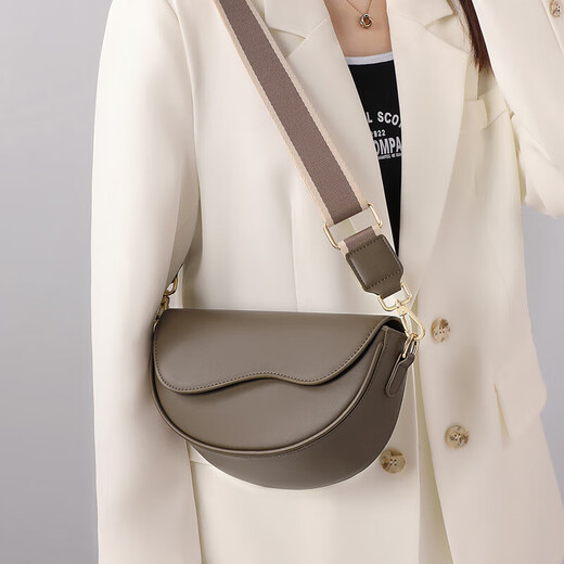 Viney Saddle Bag Bag Cowhide Bag Women's Light Luxury Brand Luxhel Crossbody Shoulse Bag Bull Birthday Feeding For Girlfriend Wife