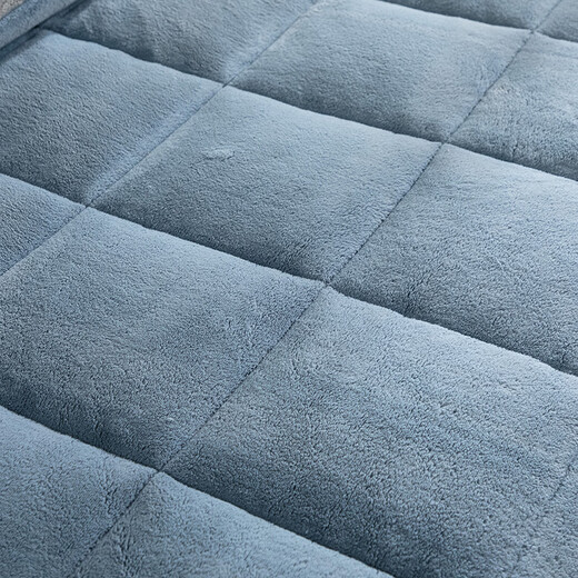 I-WILL milk velvet winter quilt flannel quilt core thickened winter single fiber quilt blue gray 200x230cm 8Jin Jin equals 0.5 kg I-WILL milk velvet winter quilt flannel quilt core thickened winter single fiber quilt blue gray 200x230cm 8Jin Jin equals 0.5 kg