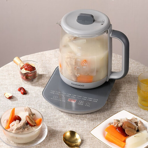 DAEWOO health kettle multifunctional household 1.8L large capacity kettle tea maker DYYS-18L80E deep space gray 1.8L