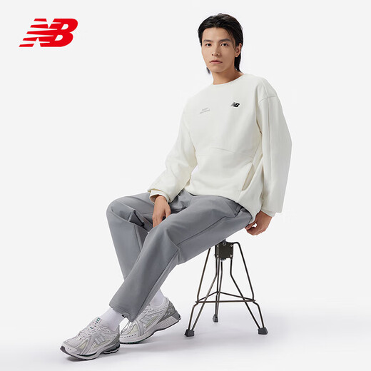 NEW BALANCE/ NB ATHLEISURE Woven Pants 男款梭织潮流舒适运动长裤 NTE12111-GR 灰色 L