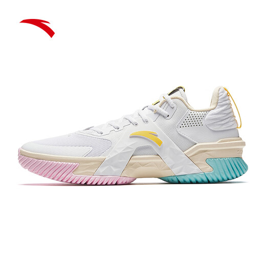 ANTA Airspace 5 Basketball Shoes Men's Cement Nemesis Sole Practical Breathable Cushioning Anti-Rollover Professional Low-top Sports Shoes West Coast-4 42 (Men's Size 8.5)