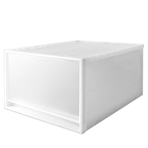 MUJI polypropylene glove box/drawer type/deep storage box toy organizer plastic storage storage glove box
