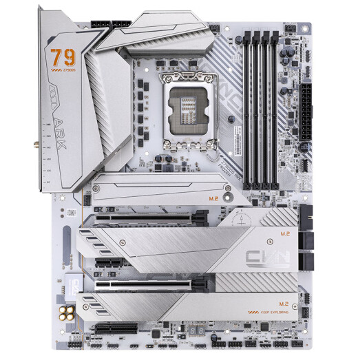 七彩虹（Colorful）英特尔（Intel）Z790搭酷睿13代/14代14900K/14700KF/14600KF/13600KF板u套装 Z790D5 ARK FROZEN 方舟 i9 1390