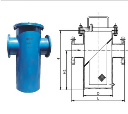 Shourunheng straight-through basket filter DN100-16C