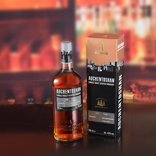 Auchentoshan 18 Jahre Scottish Wine Geschenkbox Single Malz Whisky 700 ml Auchentoshan 18 Jahre