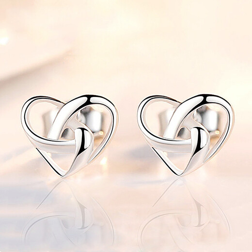 Crystal earrings for women 2025 new one-week earrings silver needle birthday gift for girls to give to their girlfriends niche light luxury high-end T130 elegant five pairs of earrings gift box set