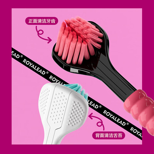 RAOYI three-sided toothbrush soft bristle adult men and women toothbrush gum protection 360 cleaning wrapping toothbrush 2