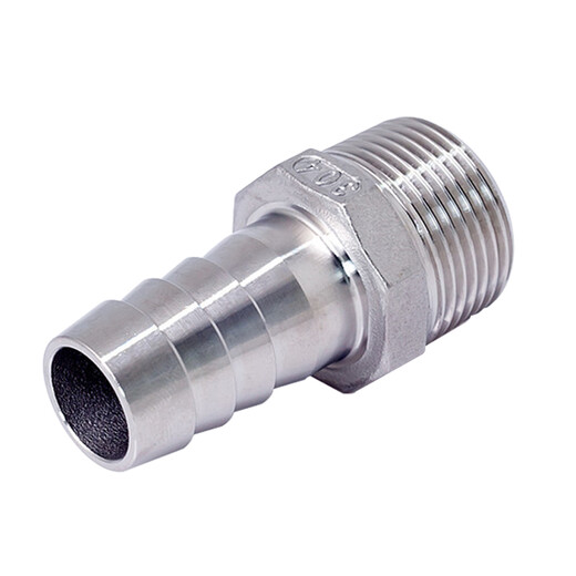 Hasdick 304 stainless steel pagoda connector hexagonal leather pipe connector hose connector 1*25mm