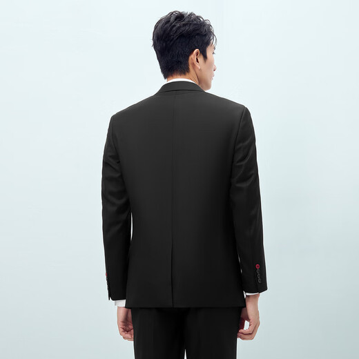 Heilan House (HLA) suit men's 25 spring and summer new series business suit suit for men, black 09 (suit + trousers) 175/96B 48B recommended 138~150Jin Jin equals 0.5 kg