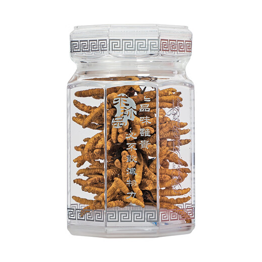 Tongrentang (TRT) freeze-dried Cordyceps gift box 60g high-end Cordyceps gift gifts for elders and parents [-20/60g gift box gift bag]
