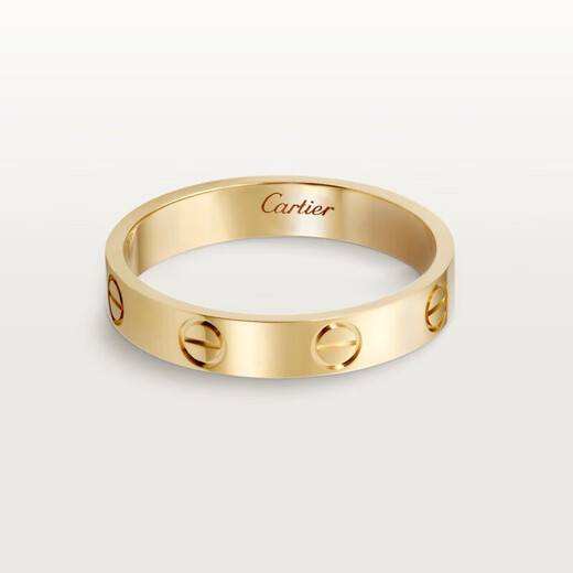 Cartier Cartier Ring Couple Men and Women Same Style 3.6mmLOVE Wedding Ring Wedding Ring Multiple Sizes Optional Chinese Valentine's Day Gift B4085000 18K Gold 50