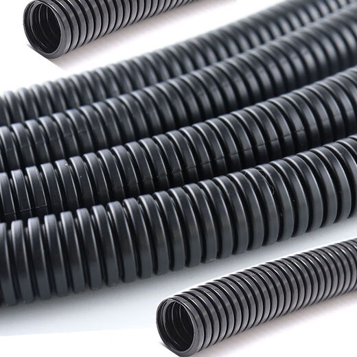 
XMSJPP plastic corrugated pipe threading hose wire cable casing nylon threading waterproof flame retardant thickened thread PP flame retardant AD80 inner diameter 691 meters