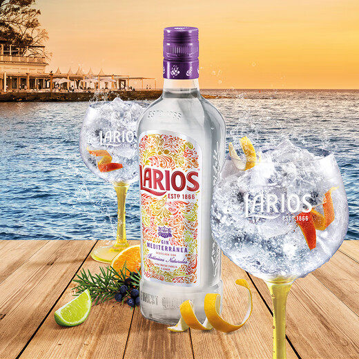 Suntory Lario Larios importierten spanische Wein Gin Gin Gin Mediterraner Stil Lario Gin 700 ml 1 Flasche Leidenschaft Küste