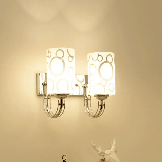 Yaotian Bedside Lamp Bedroom Home Wall Lamp Wall Mounted Stair Master Bedroom Aisle Modern Simple Creative LED Lamp 6038 Solid Wood White Light