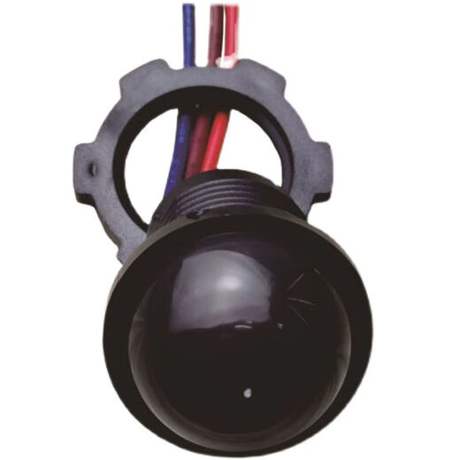 Mini embedded 220v outdoor waterproof human body infrared sensor switch led rainproof smart sensor probe black night sensor