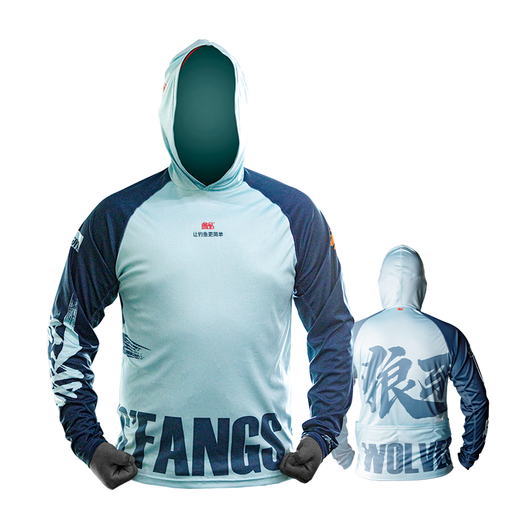 Zhanpin Langya sun protection clothing, sun protection backpack, ice silk anti-odor, antibacterial and sun protection professional lure fishing clothing, backpack sun protection clothing, XL size 130-140 Jin Jin equals 0.5 kg