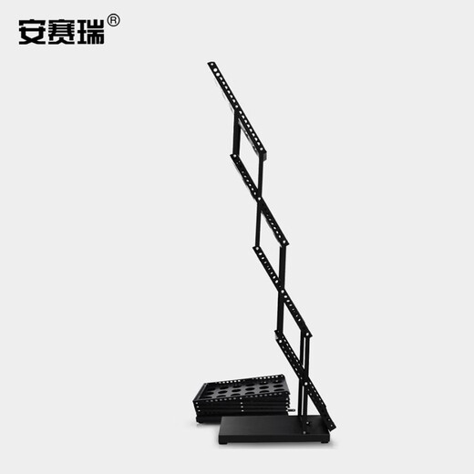 
Anseri Magazine rack Folding magazine display rack Metal floor-standing advertising rack Folding display rack Promotion rack Exhibition supplies newspaper rack 13886