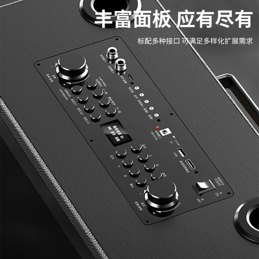 贝德音响视唱BD-H1501新款户外广场舞音响带显示屏卡ok一体机室内家用视频机K歌大屏触摸屏幕点歌机 BD-H1503/10吋低音/美声话筒