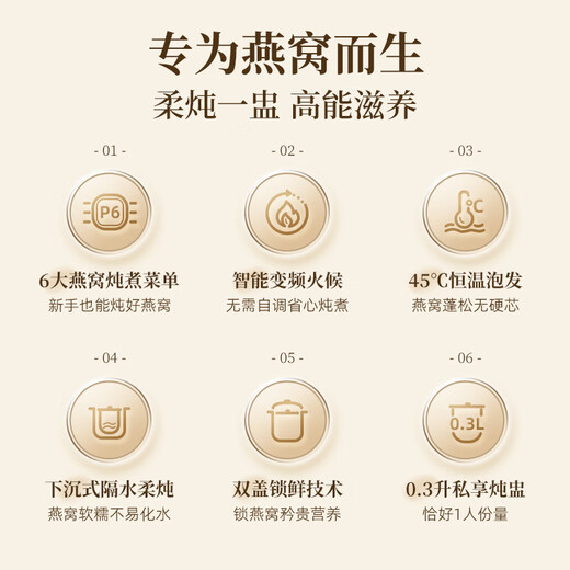 Bear electric stew pot, electric stew pot, water-proof stew pot, mini health pot, health cup, electric stew cup, electric heating cup, office cup, 0.8L exclusive bird's nest pot YSH-E08N1