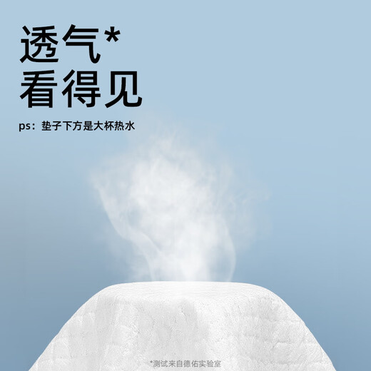 德佑德佑婴儿隔尿垫宝宝护理垫透气不可水洗隔尿床垫一次性亲肤尿布 银装中号M码46片和乳霜纸40抽