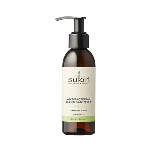 Sukin Sukin Antibacterial Hand Sanitizer Spray Gel 125ml Antibacterial Hand Sanitizer Gel 125ml *2