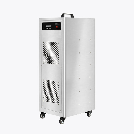 SUNCOOK Mobile Large Ozone Generator Industrial Food Factory Cold Storage Warehouse Breeding Farm Cosmetics Factory Garbage Room Laboratory School Hospital Sterilization and Deodorization Disinfection Machine 40g/h Upgraded Powerful Model