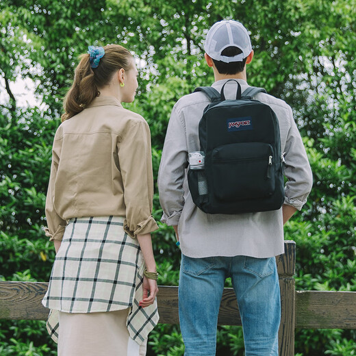 Jansport Jasper rackpack Мужская рюкзак школьная сумка школьная сумка для студентов студенческого кампуса компьютерная сумка 47lw008 Jazz Black