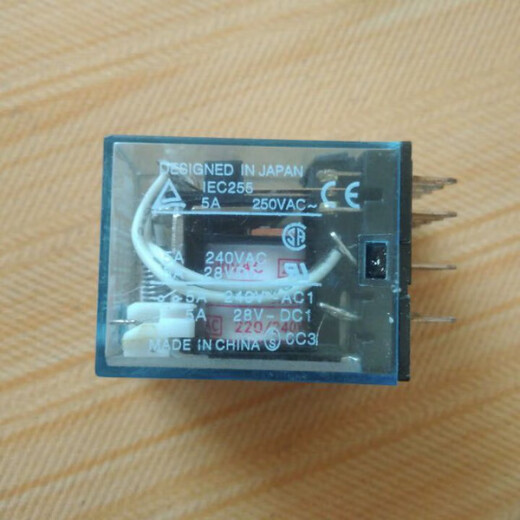 Omron IEC255 250VAC 5A intermediate relay 24V 220V MY4NJ MY2NJ MY4N-J small 14-pin-AC220V