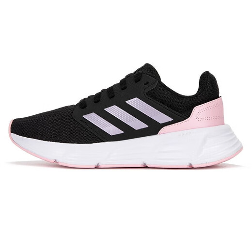 Adidas casual shoes women's shoes summer new sports shoes Galaxy 6 mesh breathable shock-absorbing running shoes ID7372 ID7372 black 38