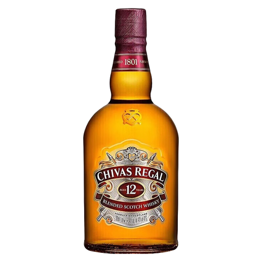 Chivas Regal 12-jähriger Whisky aus Chivas Original importiert Wein, Spirit Alkohol, Alkohol, One Size UK, Single Flasche, 1l
