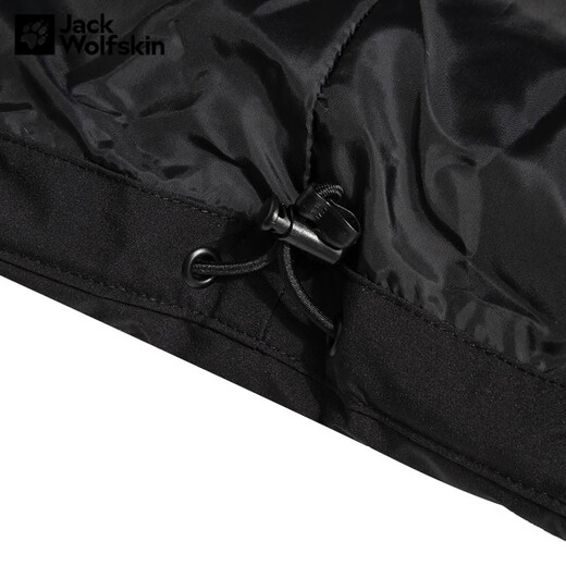 Jack Wolfskin Wolf Claw Down Jacket Men's Autumn and Winter Outdoor Sports Windproof Warm and Coldproof Hooded 700 Puff Down Jacket Men 3071-6000/Black/It is recommended to take one size larger 3XL 185/112A Down Filling Capacity 329G