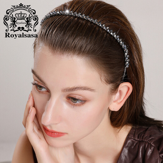 Royalsasa (Royalsasa) Fashionable, Bands de cheveux à dentés combinaison 2 pièces Set ACCESSOIRES DE CHEVEUX CHEAUX ANTI-SLIP CARD
