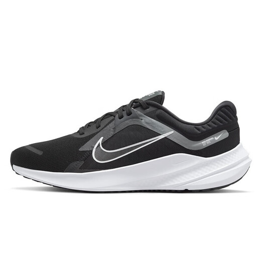 耐克（NIKE）休闲鞋男鞋2025新款夏季运动鞋QUEST 4轻便减震跑步鞋DA1105 DD0204-001黑色金属银 39