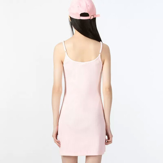 Nike (Nike) Suspender Jupe Jupe pour femmes robe de sport d'été respirant jupe pure et mince DM6231-010 DM6231-610 rose clair M
