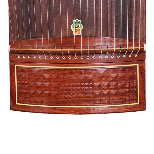 Dunhuang Brand Guzheng 694KK Série Banana Window Night Speech Mahogany débutant Performance Grading Guzheng Qin Shanghai Folk Musical Instrument Factory 21694ff Qianyan Jingxiu (ensemble complet de packages cadeaux)