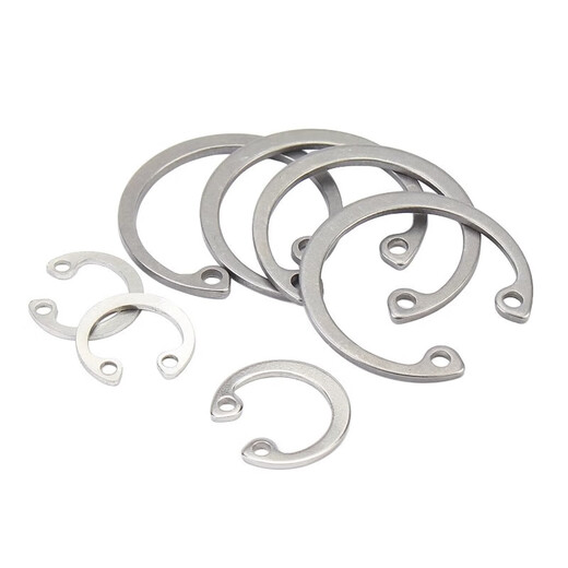 Jinchao 65 manganese steel hole circlip inner circlip C-type retaining ring stainless steel hole elastic retaining ring 3- 180 65 (5 pieces) 65 manganese