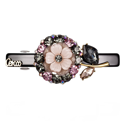 Cercoo gradient pink small flower hairpin hairpin hairpin hair accessories one-word clip Korean style horizontal clip top clip gift for girlfriend