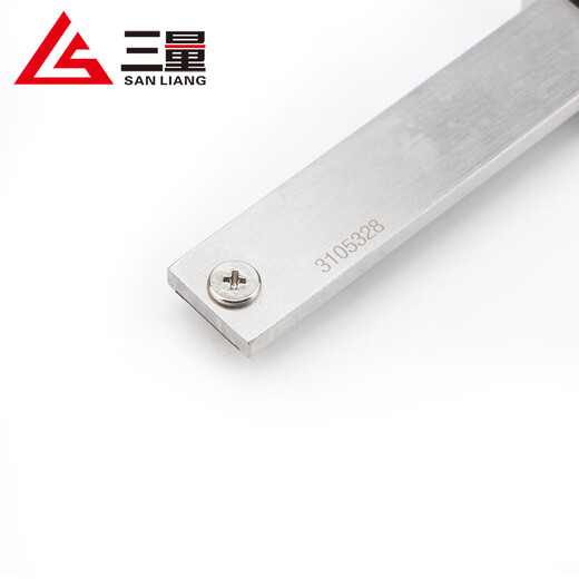 Three-quantity stainless steel high-precision 45-degree chamfering ruler digital display vernier caliper chamfering gauge measuring 0-10mm JD191 digital display 30 degrees