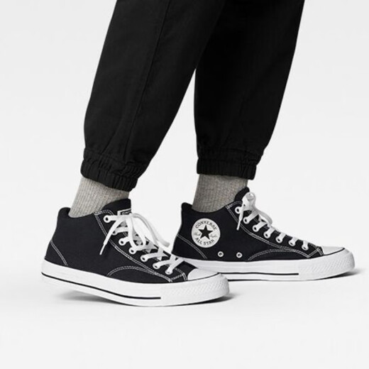 匡威（Converse）ALL star 经典休闲鞋情侣鞋中帮帆布鞋男女鞋学生运动鞋加厚款 A00811C 黑色 42 /8.5