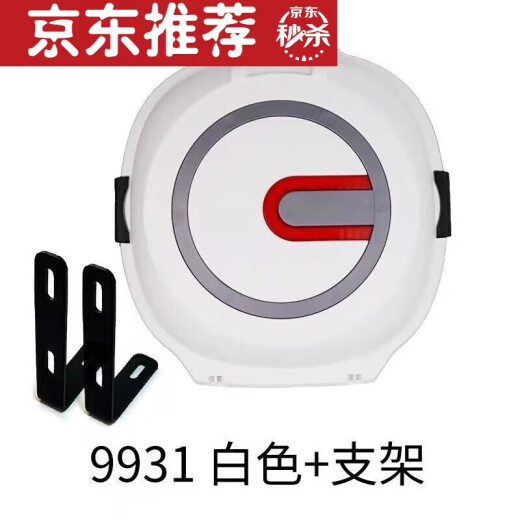 适用于电动自行车后备箱 电动车后备箱尾箱储物箱雅迪爱玛 L9928磨砂白色普通款