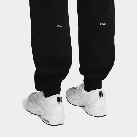 NIKE x NOCTA joint SS24 logo mid-waist casual knitted sweatpants Asian version for men and women, black S